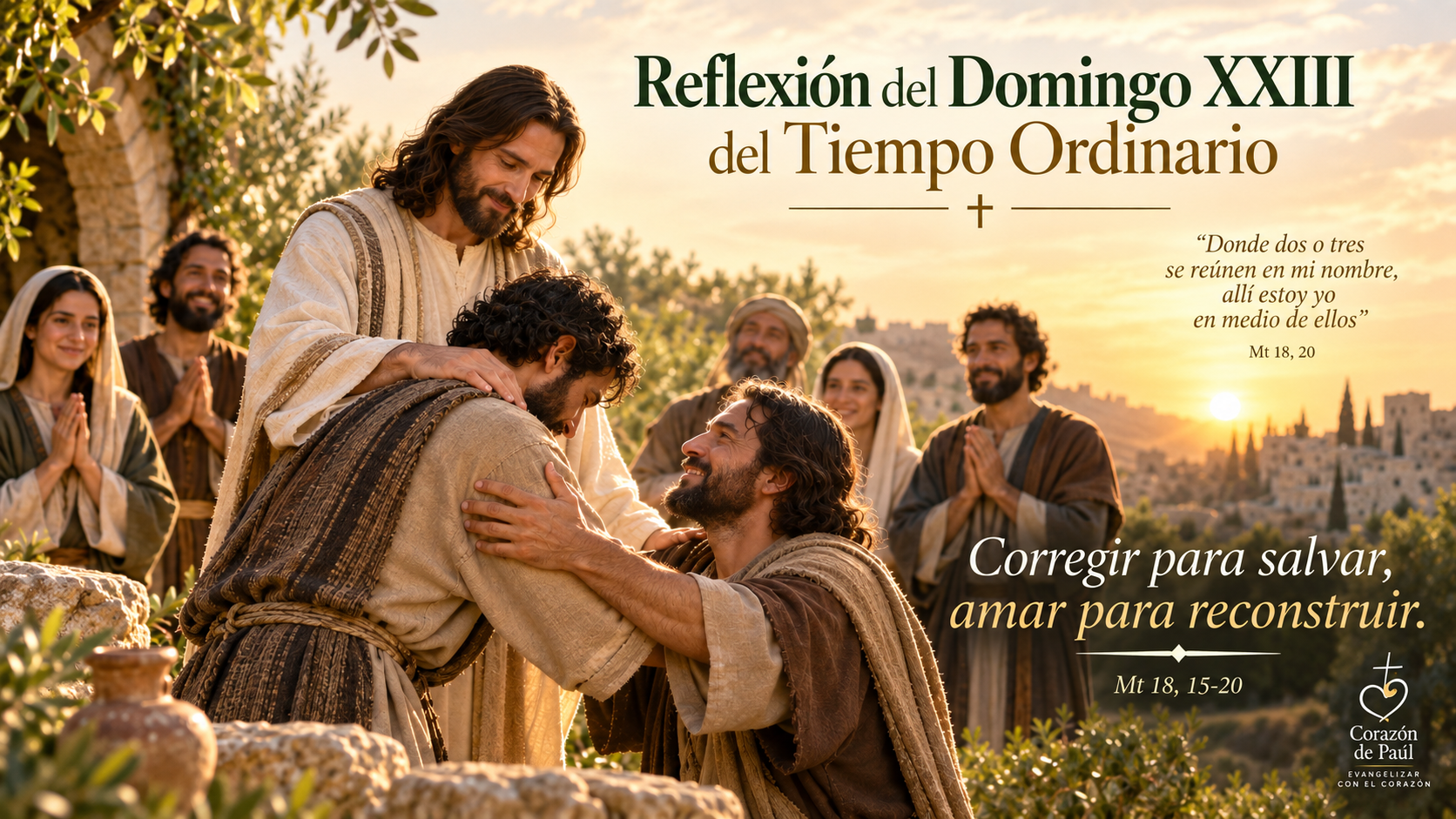 Reflexión del Domingo XXIII del Tiempo Ordinario